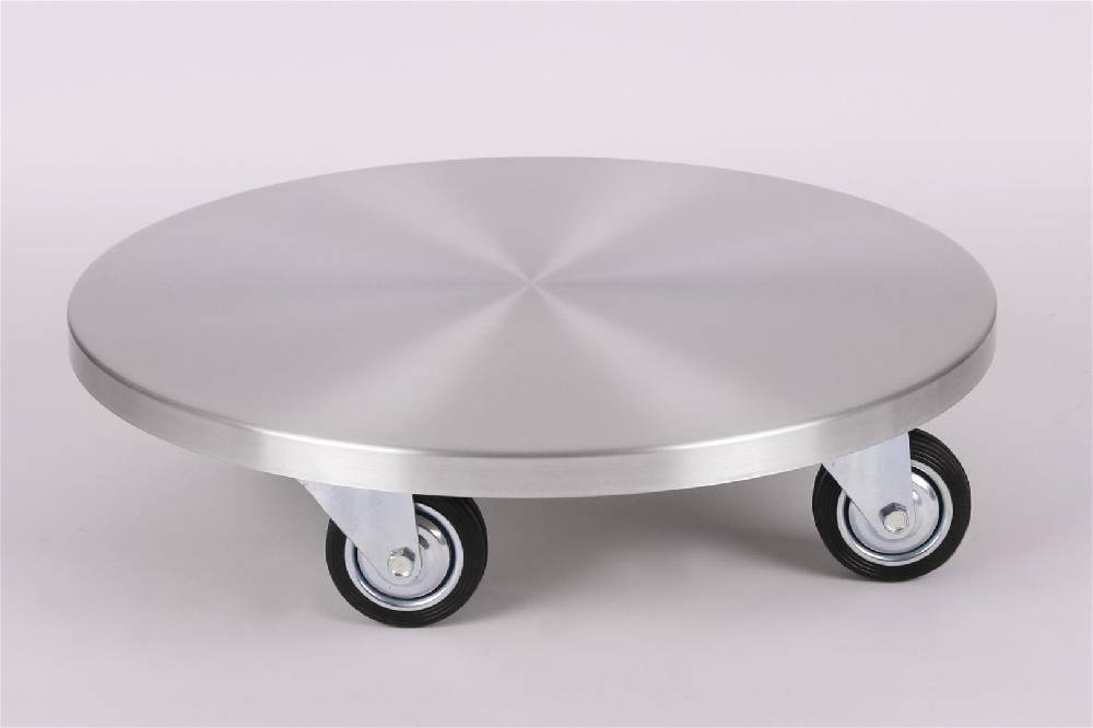 Szagato Rollbrett Pflanzenroller Ø46cm ALU 200kg große Rollen SZAGATO Made in Germany Blumenuntersetzer Möbelroller Outdoor Blumenroller Transportroller Discount Store für neue Produkte