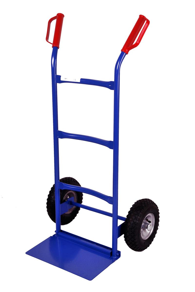 Szagato Sackkarre 150 kg 111x58x48cm blau klappbar SZAGATO Transportkarre klappbar Sackkarre Sackkarre klappbar faltbare Sackkarre kaufen Vollgummi Sackkarre Fabrikladen