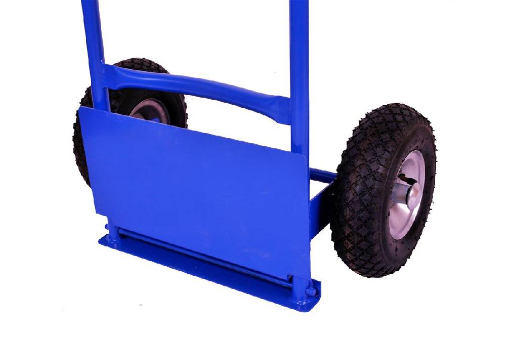 Szagato Sackkarre 150 kg 111x58x48cm blau klappbar SZAGATO Transportkarre klappbar Sackkarre Sackkarre klappbar faltbare Sackkarre kaufen Vollgummi Sackkarre Fabrikladen