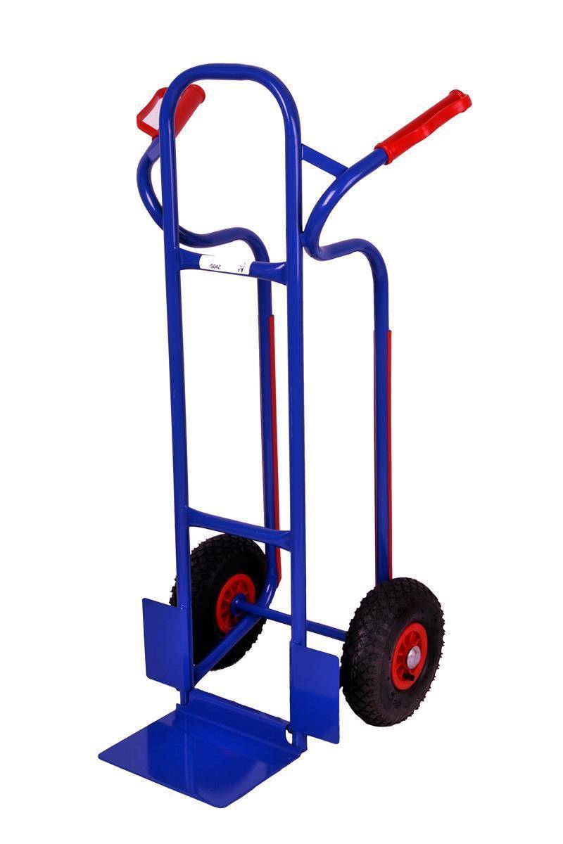 Szagato Sackkarre 250 kg Gleitkufen 111x50x53cm blau SZAGATO Transportkarre klappbar Sackkarre Stahl Sackkarre Stahl klappbar Sackkarre Gleitkufe kaufen Speichern exportieren