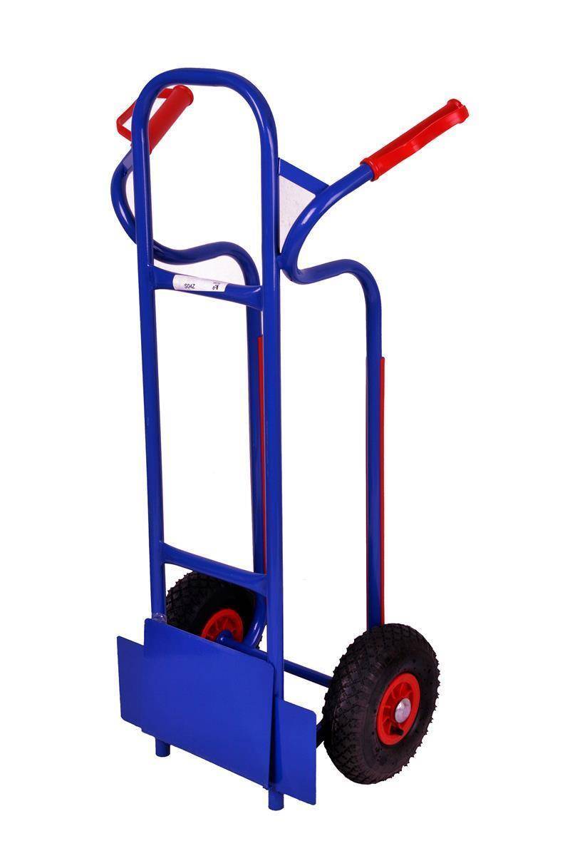 Szagato Sackkarre 250 kg Gleitkufen 111x50x53cm blau SZAGATO Transportkarre klappbar Sackkarre Stahl Sackkarre Stahl klappbar Sackkarre Gleitkufe kaufen Speichern exportieren