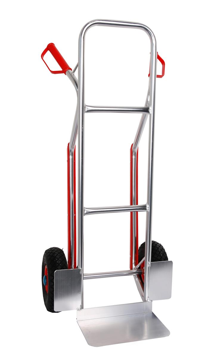 Szagato Sackkarre ALU Gleitkufen Vollgummi 200 kg 117x46x54 SZAGATO Transportkarre klappbar Sackkarre Aluminium Sackkarre Alu klappbar Gleitkufe kaufen Outlet