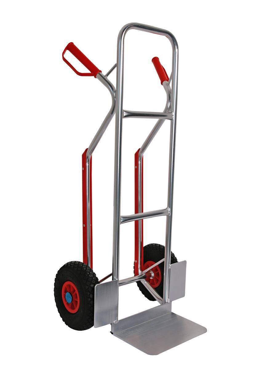 Szagato Sackkarre ALU Gleitkufen Vollgummi 200 kg 117x46x54 SZAGATO Transportkarre klappbar Sackkarre Aluminium Sackkarre Alu klappbar Gleitkufe kaufen Outlet