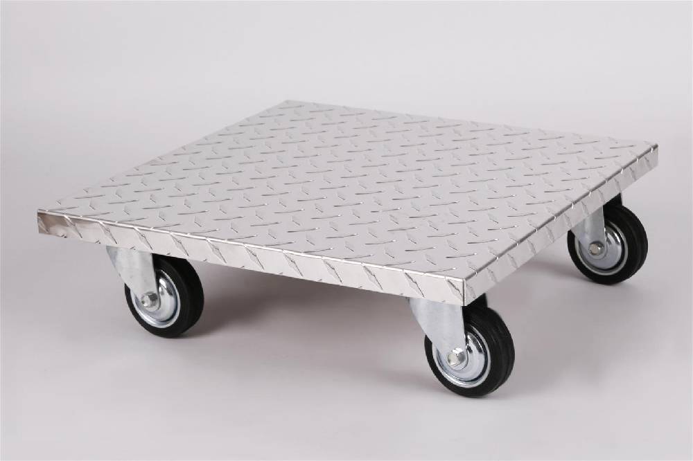 Szagato Rollbrett Pflanzenroller 50x50cm ALU 200kg große Rollen SZAGATO Made in Germany Blumenuntersetzer Möbelroller Outdoor Blumenroller Transportroller Günstiger Verkauf
