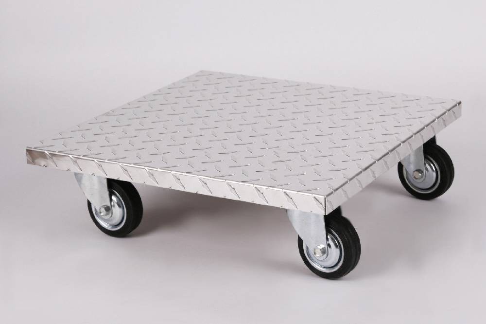 Szagato Rollbrett Pflanzenroller 50x50cm ALU 200kg große Rollen SZAGATO Made in Germany Blumenuntersetzer Möbelroller Outdoor Blumenroller Transportroller Günstiger Verkauf