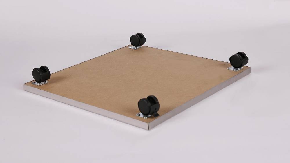 Szagato Rollbrett Pflanzenroller 50x50cm Edelstahl 100kg Bürorollen + Bremse SZAGATO Made in Germany Blumenuntersetzer Möbelroller Outdoor Blumenroller Meist gekauft