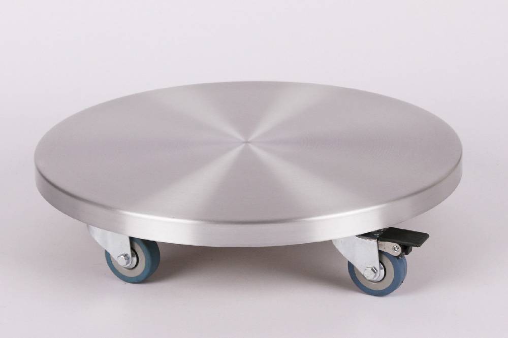 Szagato Rollbrett Pflanzenroller Ø30cm ALU 150kg PU-Rolle + Bremse SZAGATO Made in Germany Blumenuntersetzer Möbelroller Outdoor Blumenroller Transportroller Günstig kaufen